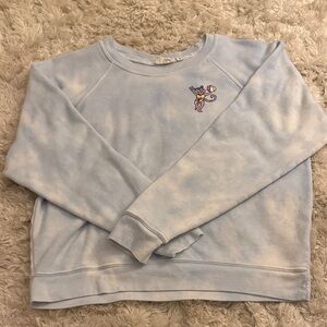 Loveshackfancy x Roller Rabbit Light Blue Sweatshirt